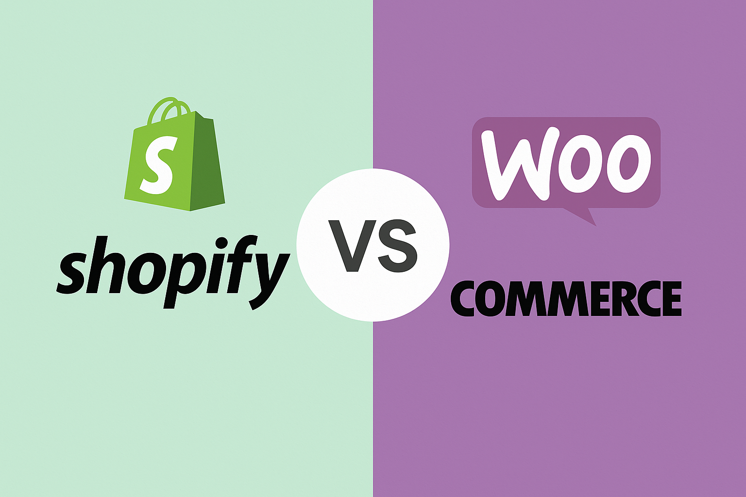 Comparison of Shopify and WooCommerce e-commerce platforms